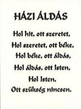 Házi áldás - Via