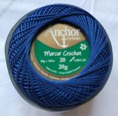Anchor mercer crochet 20/20gr - indigókék (10) - 20/20gr