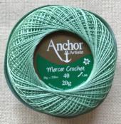 Anchor mercer crochet 40/20gr - zöld (10) - 40/20gr