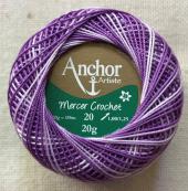 Anchor mercer crochet 20/20gr - melír (10) - 20/20gr