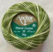 Anchor mercer crochet 20/20gr - melír (10) - 20/20gr