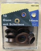 Ringli 14mm-es Bronz színű - Ringlik