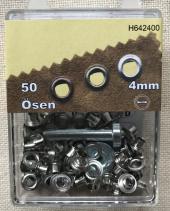 Ringli 4mm-es Ezüst színű - Ringlik