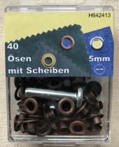 Ringli 5mm-es Bronz színű - Ringlik