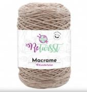 Chainy Cotton/Macrame karamell (6) - Chainy Cotton 