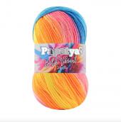 Papatya Batik Vibrant kötőfonal 100gr (5) - Papatya Batik Vibrant