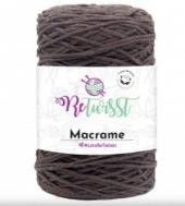 Chainy Cotton/Macrame sötétbarna (6) - Chainy Cotton 