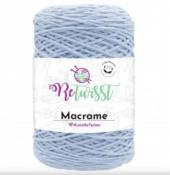 Chainy Cotton/Macrame babakék (6) - Chainy Cotton 