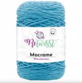 Chainy Cotton/Macrame türkizkék (6) - Chainy Cotton 