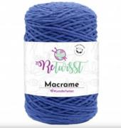 Chainy Cotton/Macrame királykék (6) - Chainy Cotton 