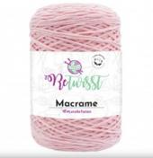 Chainy Cotton/Macrame babarózsaszín (6) - Chainy Cotton 