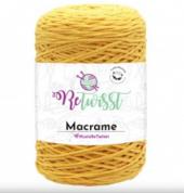 Chainy Cotton/Macrame melegsárga (6) - Chainy Cotton 
