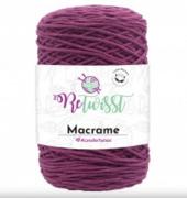 Chainy Cotton/Macrame sötét püspöklila (6) - Chainy Cotton 