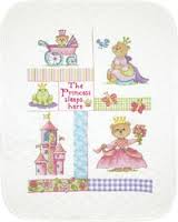 Baby Princess Quilt - Dimensions