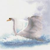 Swan In Flight - Heritage