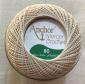 Anchor mercer crochet 80/20gr - világos bézs (10) - 80/20gr