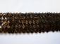 Gumis flitter szalag (bronz) - Gumis flitter