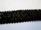 Gumis flitter szalag (fekete) - Gumis flitter