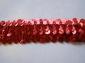Gumis flitter szalag (piros) - Gumis flitter