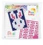 Pixel kulcstartó szett - nyuszi - Készletek