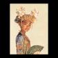 Indonesische Danseres- Wit - Thea Gouverneur