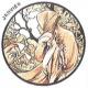 Alfons Mucha - Január - Via