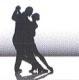 Táncoló pár árnykép - Via