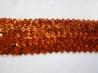 Gumis flitter szalag (narancs) - Gumis flitter