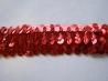 Gumis flitter szalag (piros) - Gumis flitter