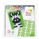 Pixel kulcstartó szett - zebra - Készletek
