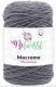 Chainy Cotton/Macrame sötét szürke  (6) - Chainy Cotton 