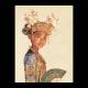 Indonesische Danseres- Wit - Thea Gouverneur